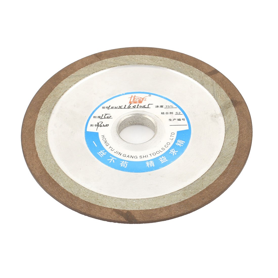 Sourcing Map Industrial meule boisseau diamant 100 mm grain 150