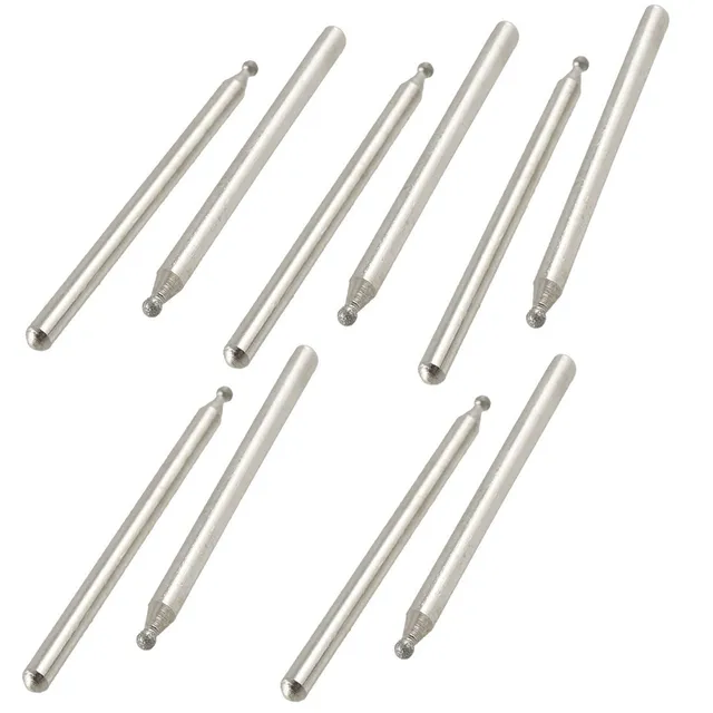 Sourcingmap pointes diamant sphériques 2mm lot 10
