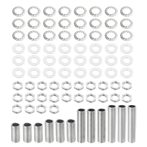 SOURCINGMAP Home kit tige filetée lampe 1/8IP 84 pièces
