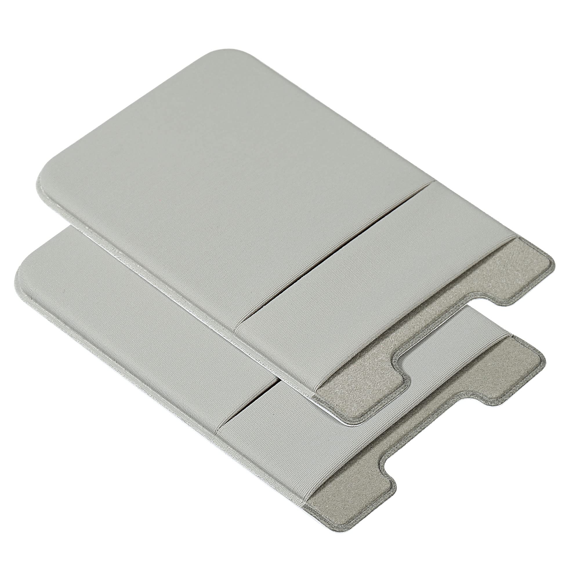 Sourcing Map Electronics porte-carte téléphone double couche gris lot 2
