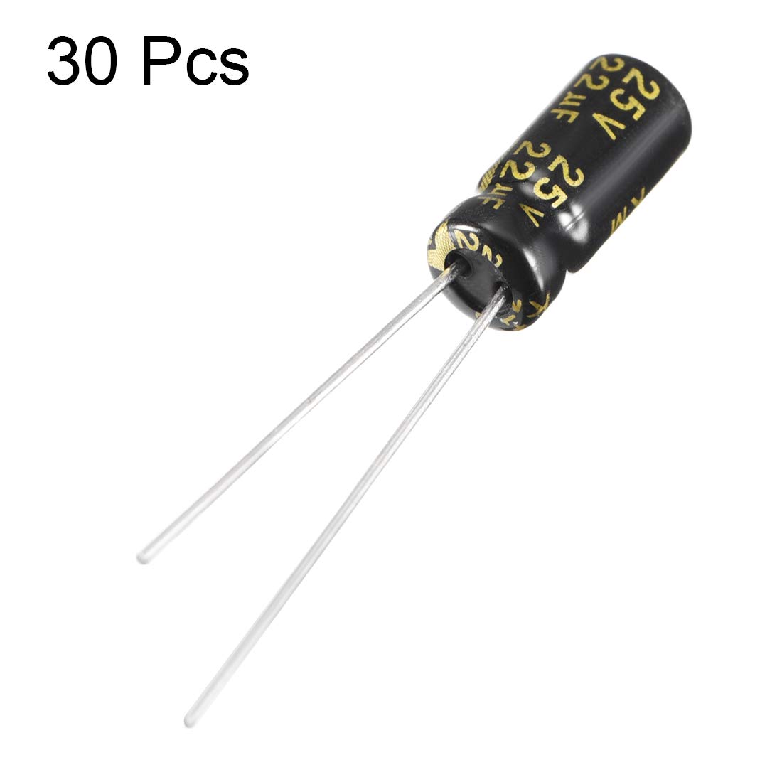 Sourcingmap 22uF 25V condensateur électrolytique 5x11mm lot 30