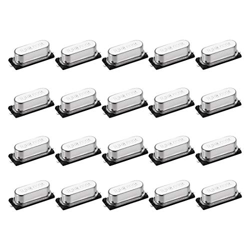 sourcing map 49SMD oscillateur quartz 8MHz 20 pièces CMS