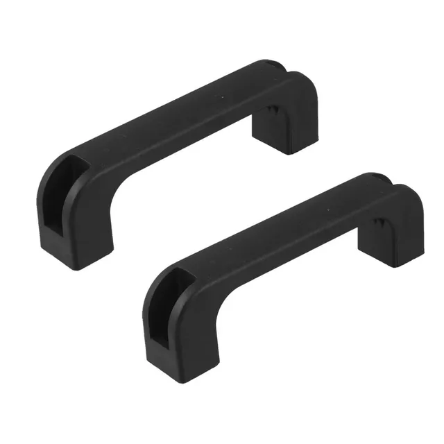sourcingmap Poignée Meuble Plastique Noir 120mm Lot 2