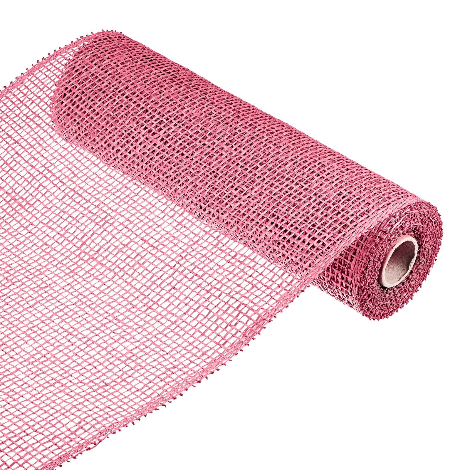 Sourcingmap Home & Garden ruban toile de jute rose 25,4 cm x 4,57 m