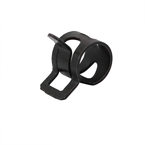 Sourcingmap colliers à ressort 8mm acier noir lot 20