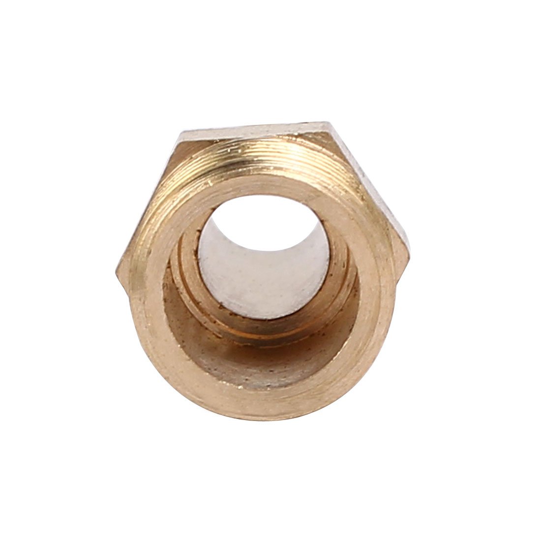 sourcingmap Industrial Raccord Cannelé 1/4BSP 8mm Laiton 5pcs