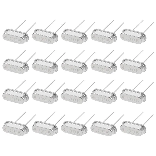 sourcing map HC-49S 4,096 MHz quartz oscillateur DIP 2 broches 20pF