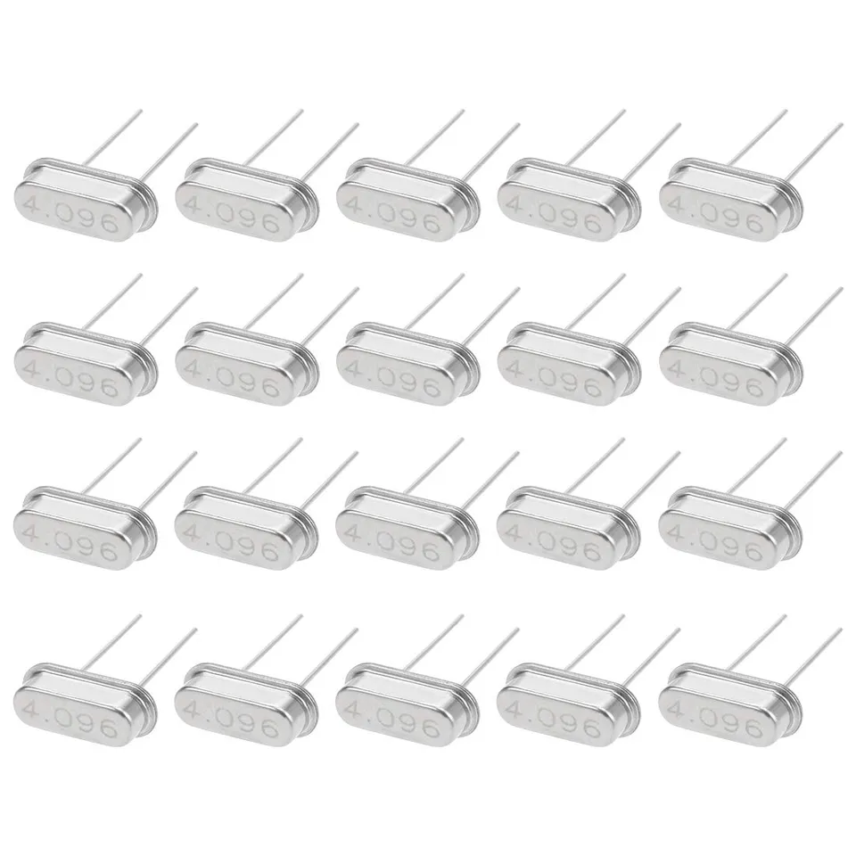 sourcing map HC-49S 4,096 MHz quartz oscillateur DIP 2 broches 20pF