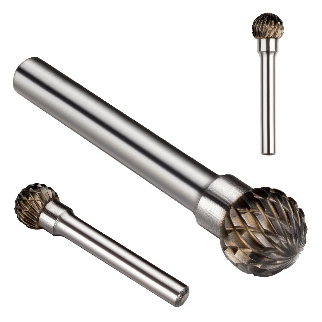 Sourcingmap Industrial fraise rotative boule carbure 14mm 9/16"
