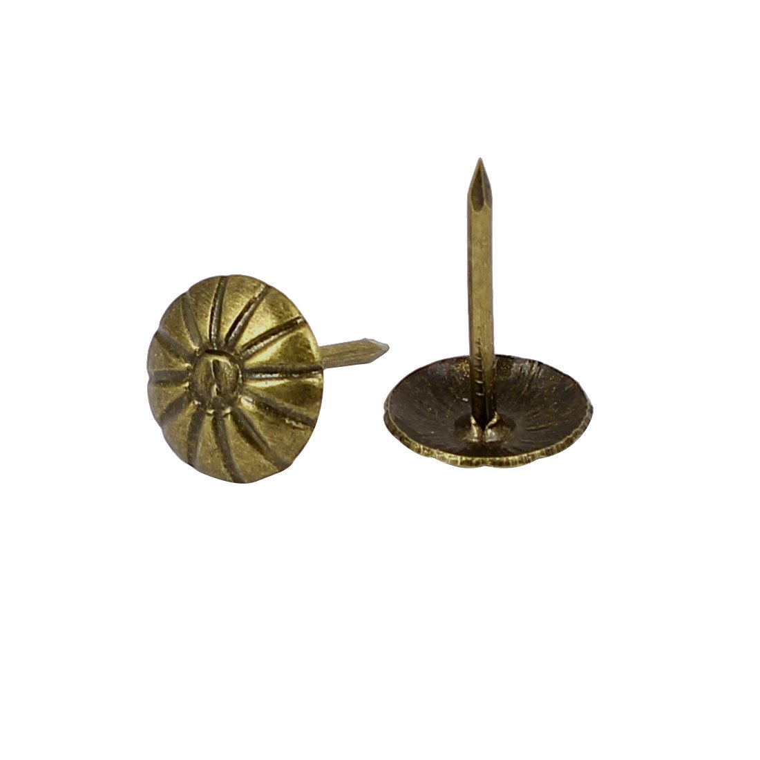 sourcing map Home & Garden clou tapissier bronzé 11 mm 20 pcs