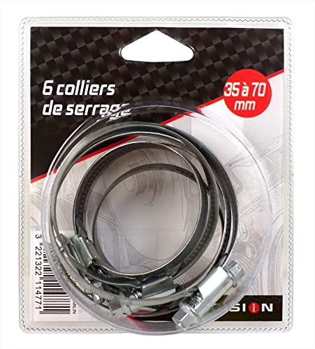 Precision Steel Collier de Serrage Inox 35-70mm Lot 6