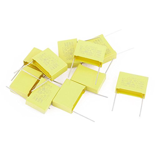 Sourcingmap X2-105K condensateur sécurité 1uF 310V lot 10 jaune