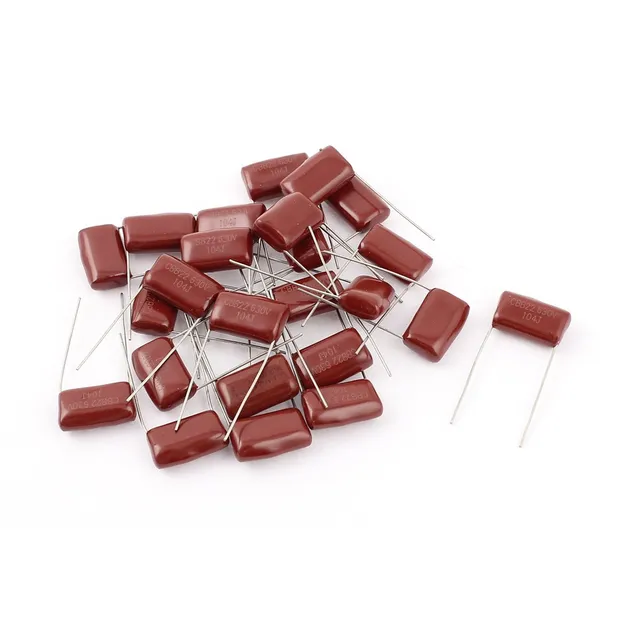 Sourcing Map CBB22 Condensateur Film 0.1uF 630V 24pcs