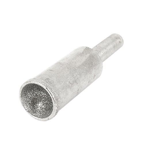 sourcingmap Fraise diamant sphérique 12 mm tige 6 mm