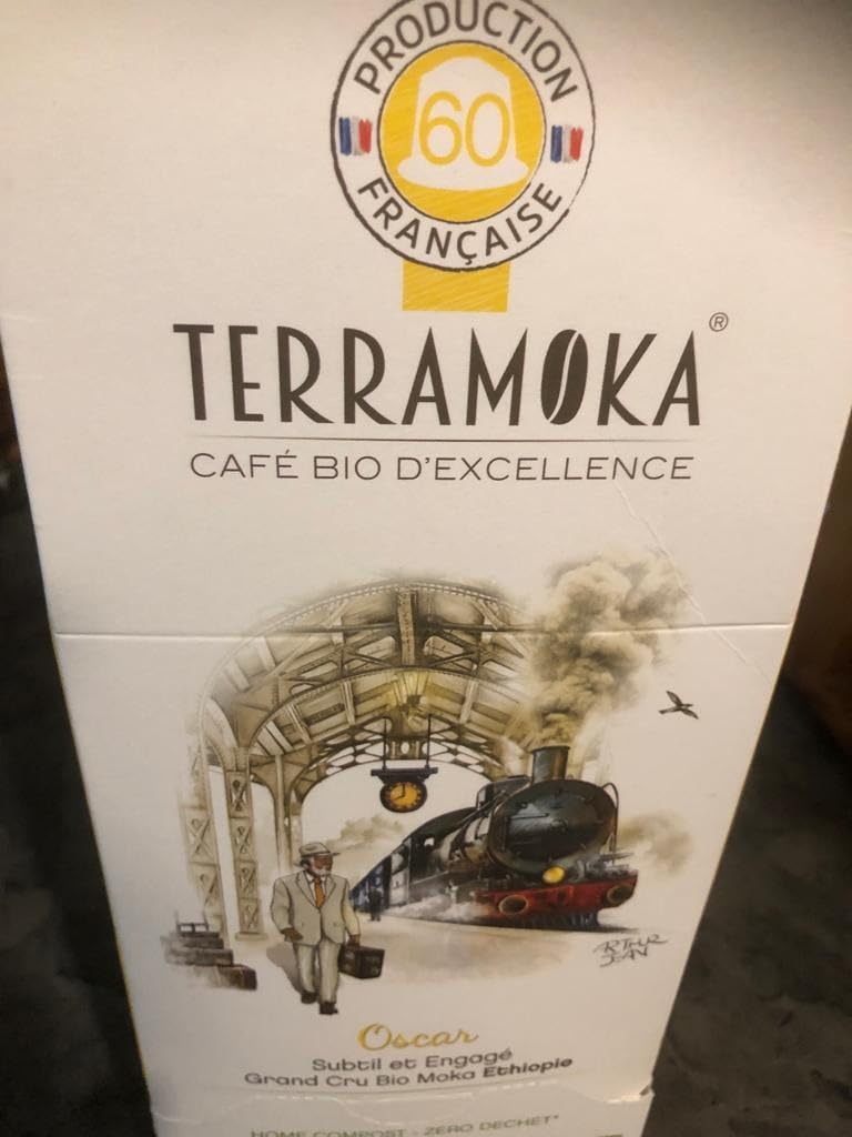 Terramoka Sir Oscar capsules café Éthiopie bio 60 fruité