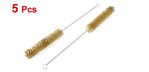 sourcingmap Brosse Tube Laiton 25 mm 30 cm Lot 5