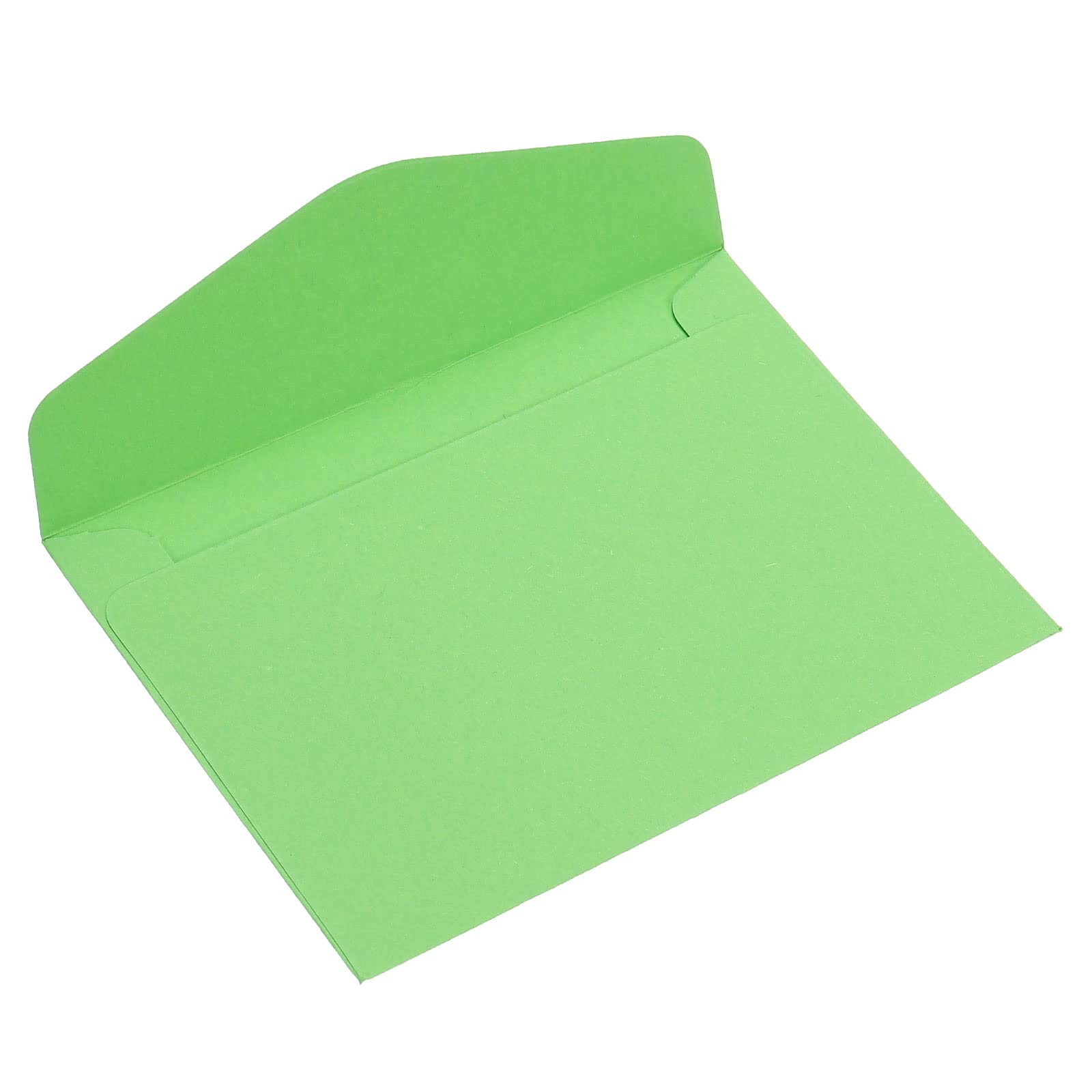 Sourcing Map 100 Mini Enveloppes papier vert 8,2x11,5cm