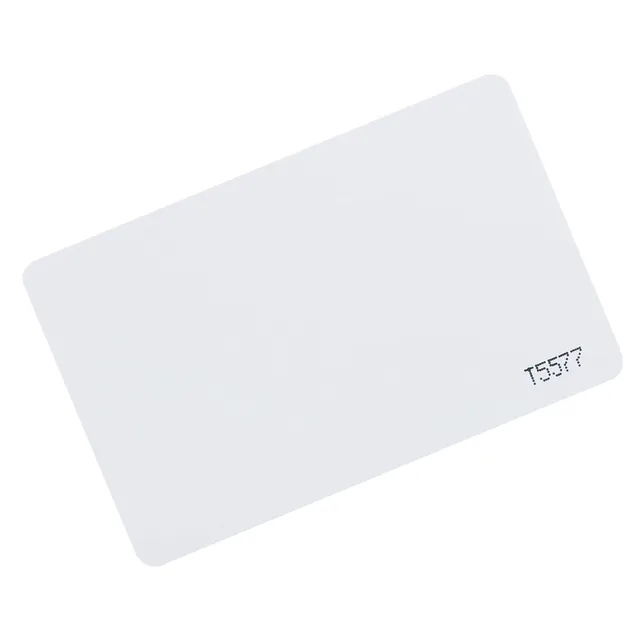 Sourcing Map Electronics Carte RFID T5577 125KHz Blanche 10 pcs