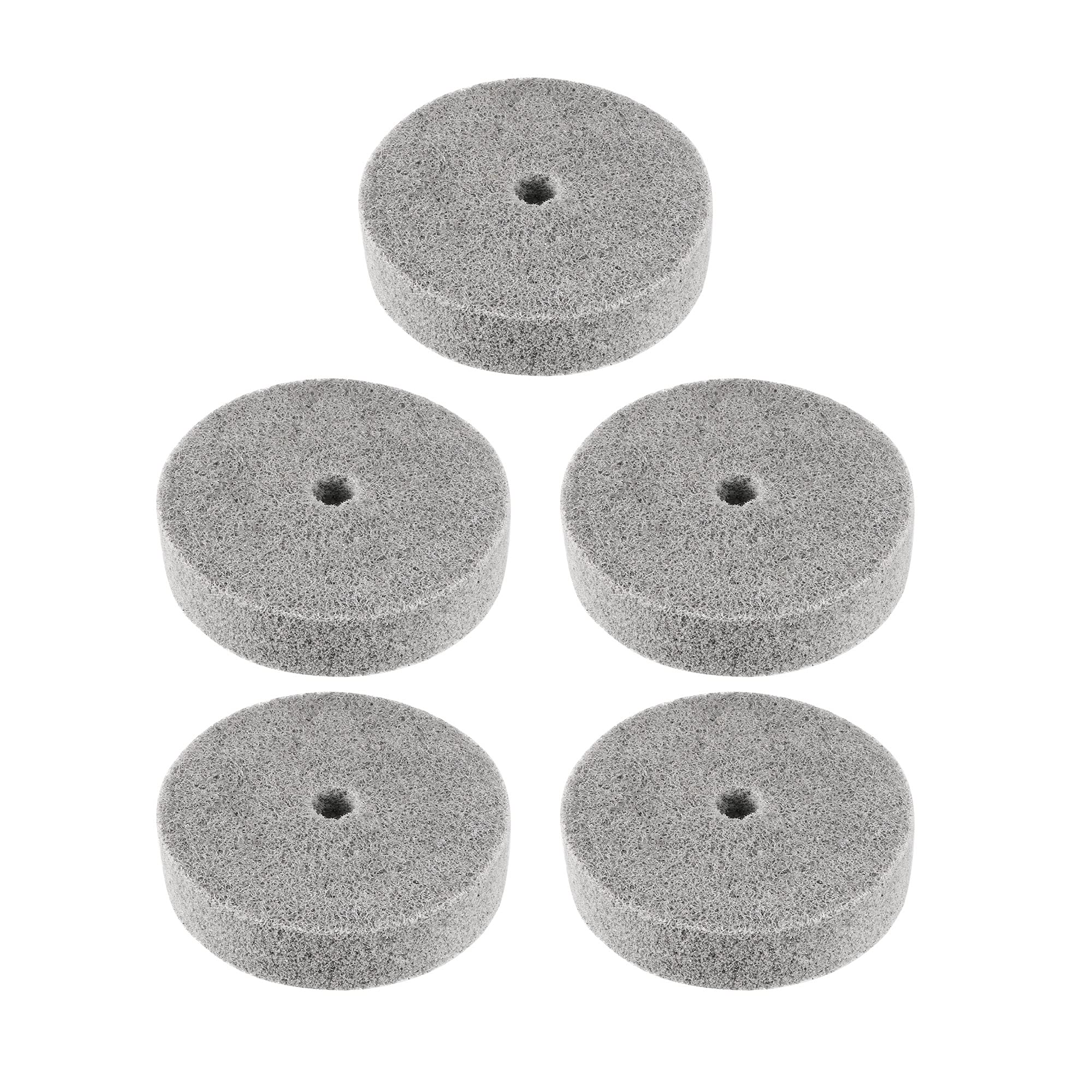sourcingmap Roue Polissage Nylon Gris 75x20mm 5pcs
