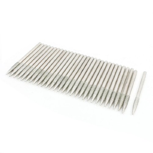 Sourcingmap Forets Diamant Tige 3 mm Lot de 30