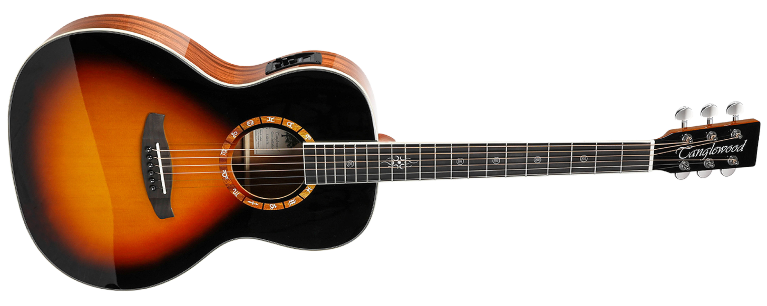 Tanglewood Zodiac T2000-TB E guitare électrique tobacco