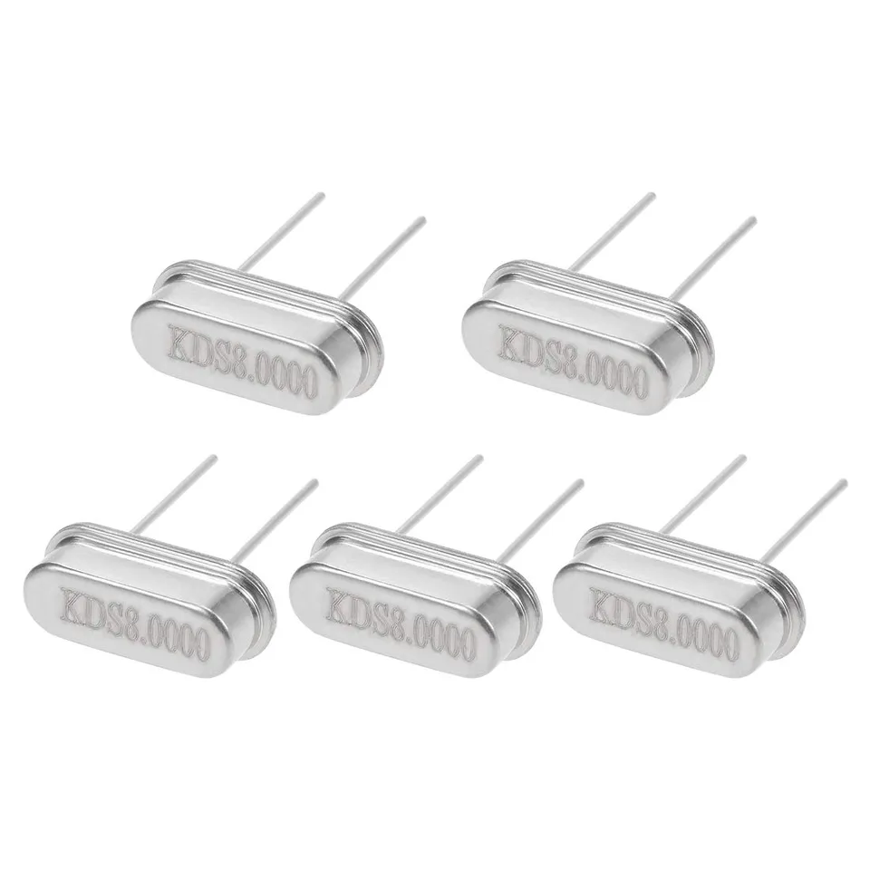 Sourcing Map quartz HC-49S oscillateur DIP 8 MHz 20ppm