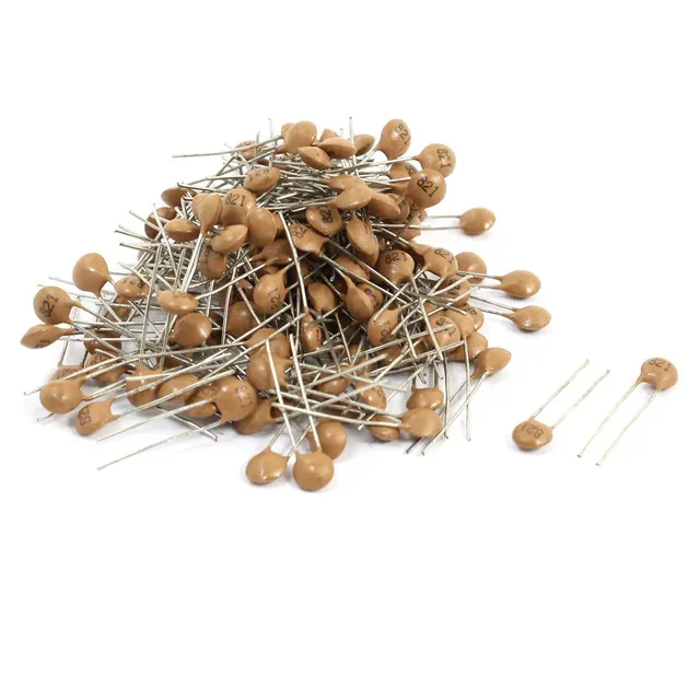 Sourcingmap Condensateur Disque Céramique 820pF 150 pcs AC50V