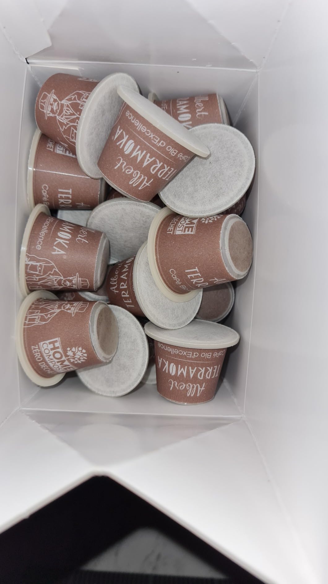 Terramoka Monsieur Albert capsules café Pérou bio 60 fruité