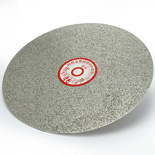 Sourcing Map Industrial disque diamant plat 200 mm grain 46