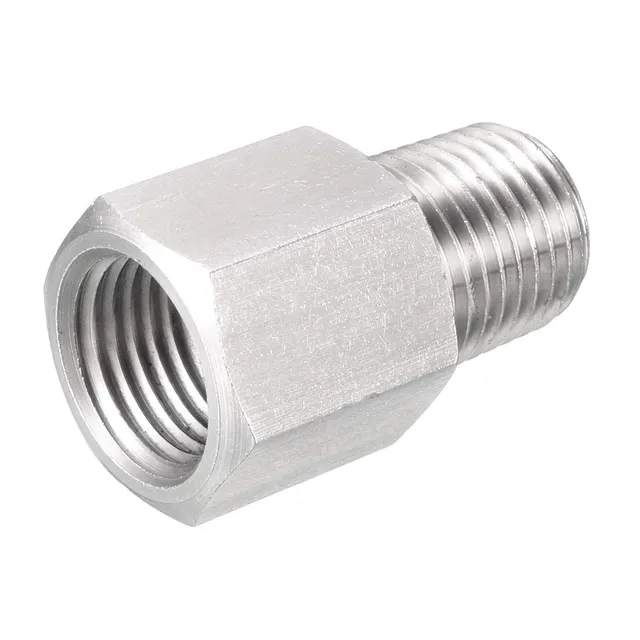 Sourcingmap Industrial Adaptateur 1/4 NPT Mâle 1/4 G Femelle Inox