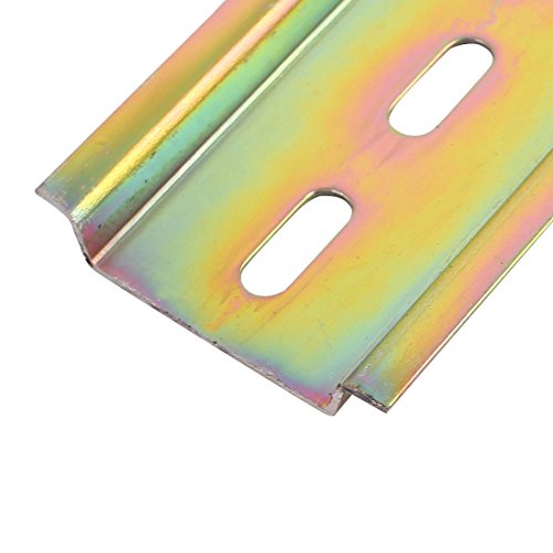 Sourcingmap rail DIN 400 mm métal lot de 4