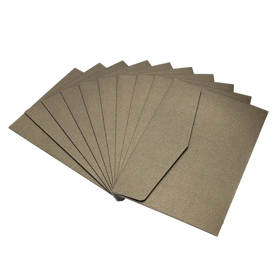 sourcing map Enveloppe 11x16 cm Marron Lot 25 Invitation