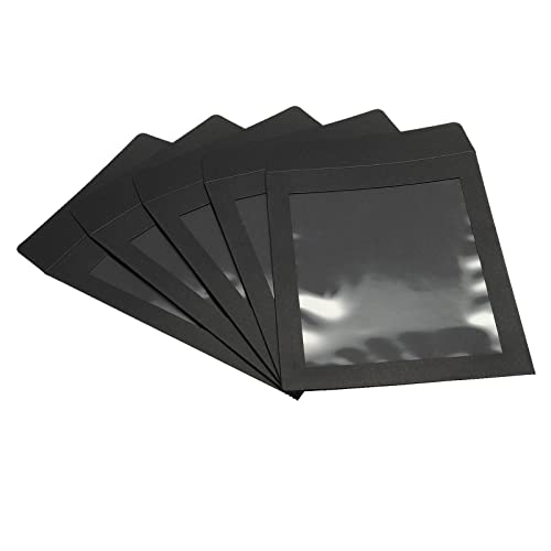 sourcing map A5 enveloppes fenêtre noires 10 pièces 22x17 cm
