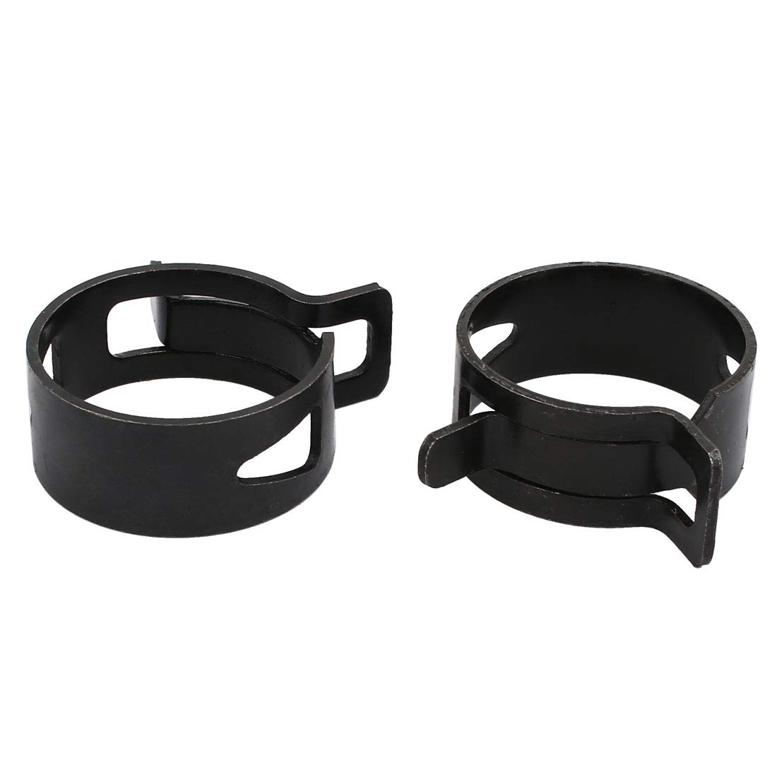 SOURCINGMAP collier serrage ressort 32mm x10 acier noir