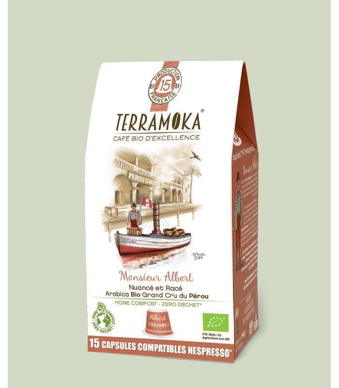 Terramoka Monsieur Albert coffret gourmand café Pérou