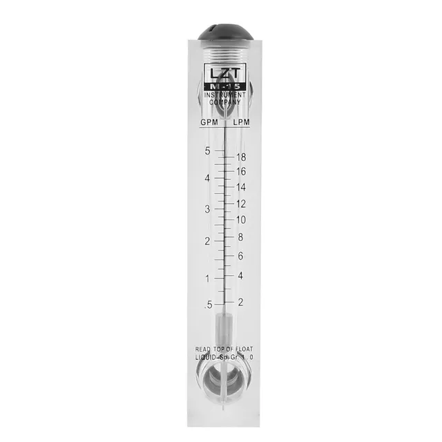 sourcing map LZT M-15 débitmètre eau panneau 2-18L/min