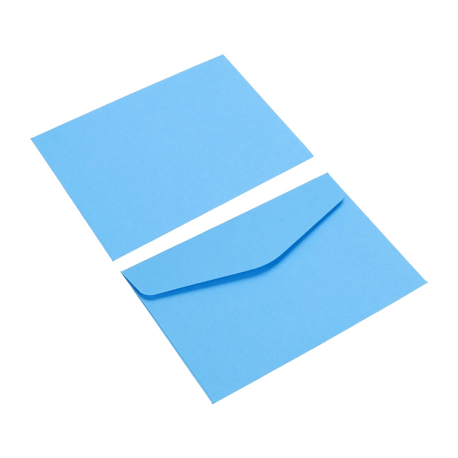 Sourcingmap mini enveloppe papier bleu 8,2x11,5 cm lot 100