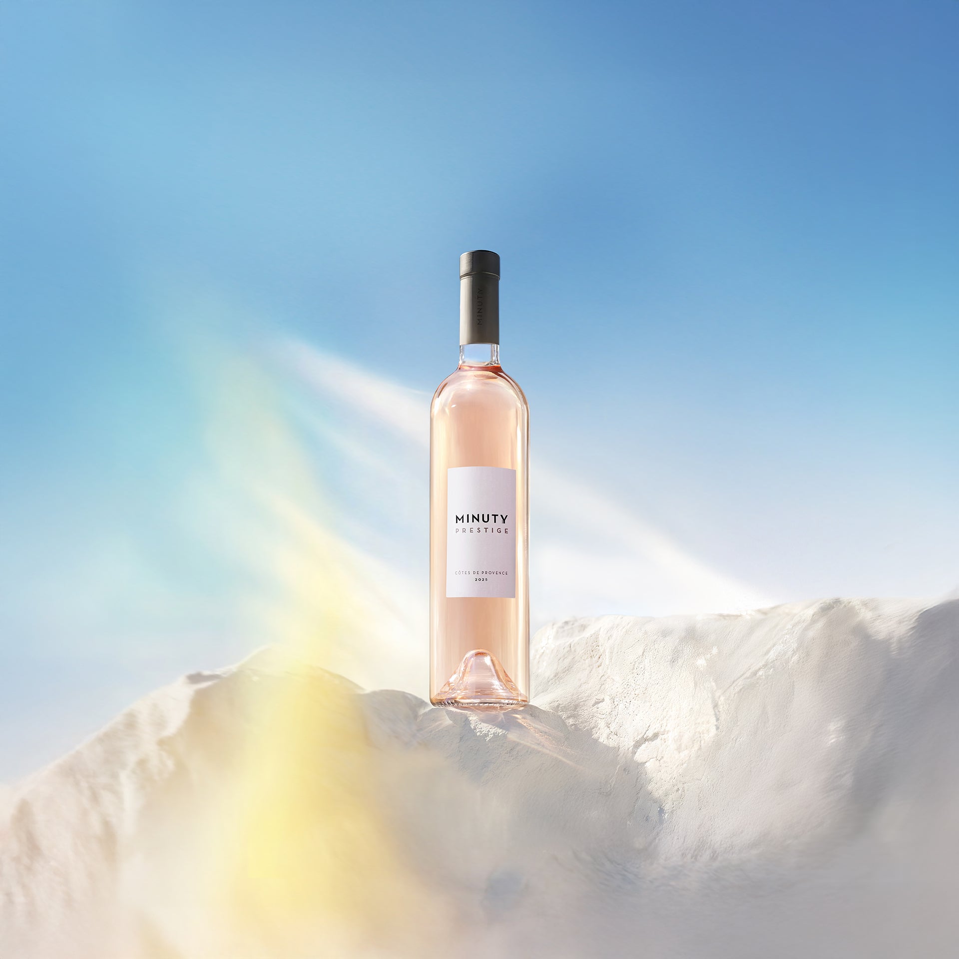Minuty Prestige vin rosé 75 cl fruits jaunes