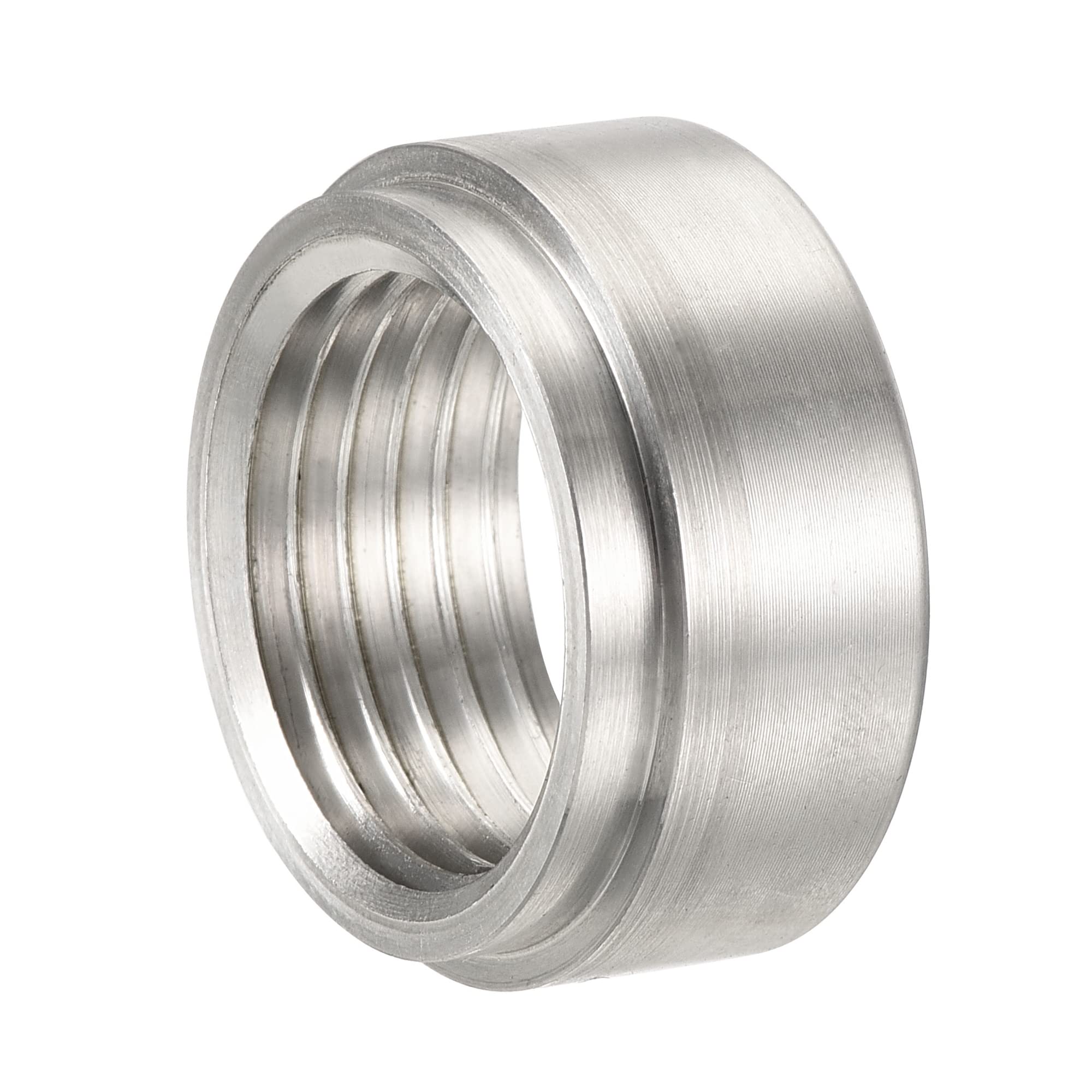 sourcing map bonde raccord 1/2 NPT femelle alu argenté tuyau