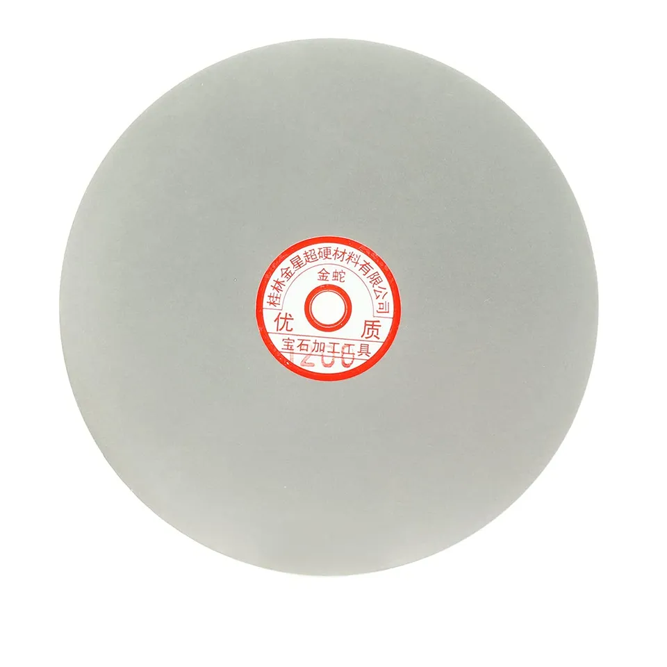 Sourcingmap Disque diamant plat 200 mm grain 1200