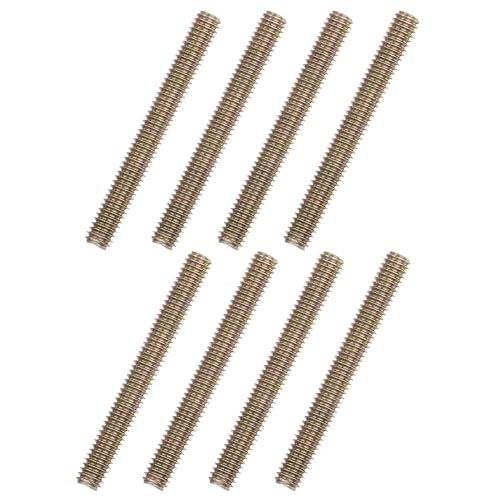 Sourcingmap 8 tiges filetées M8 3" acier zinc 5/16