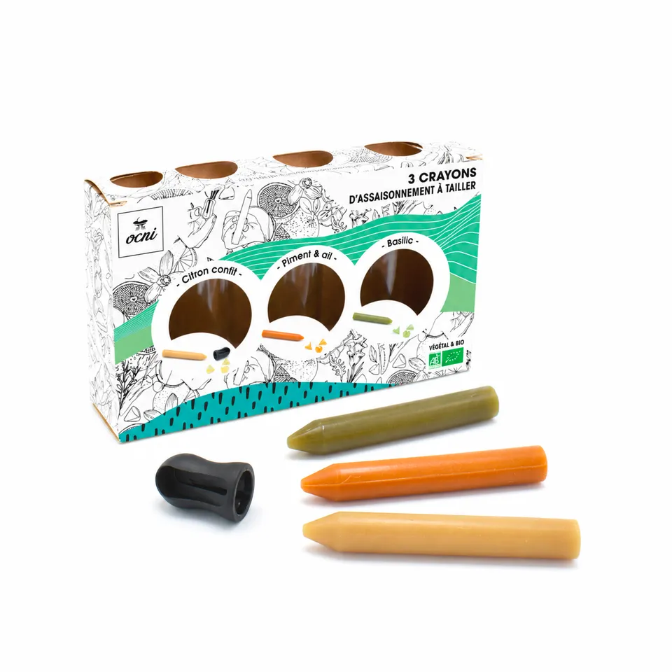 OCNI Coffrets 3 crayons coffret découverte bio 3 parfums