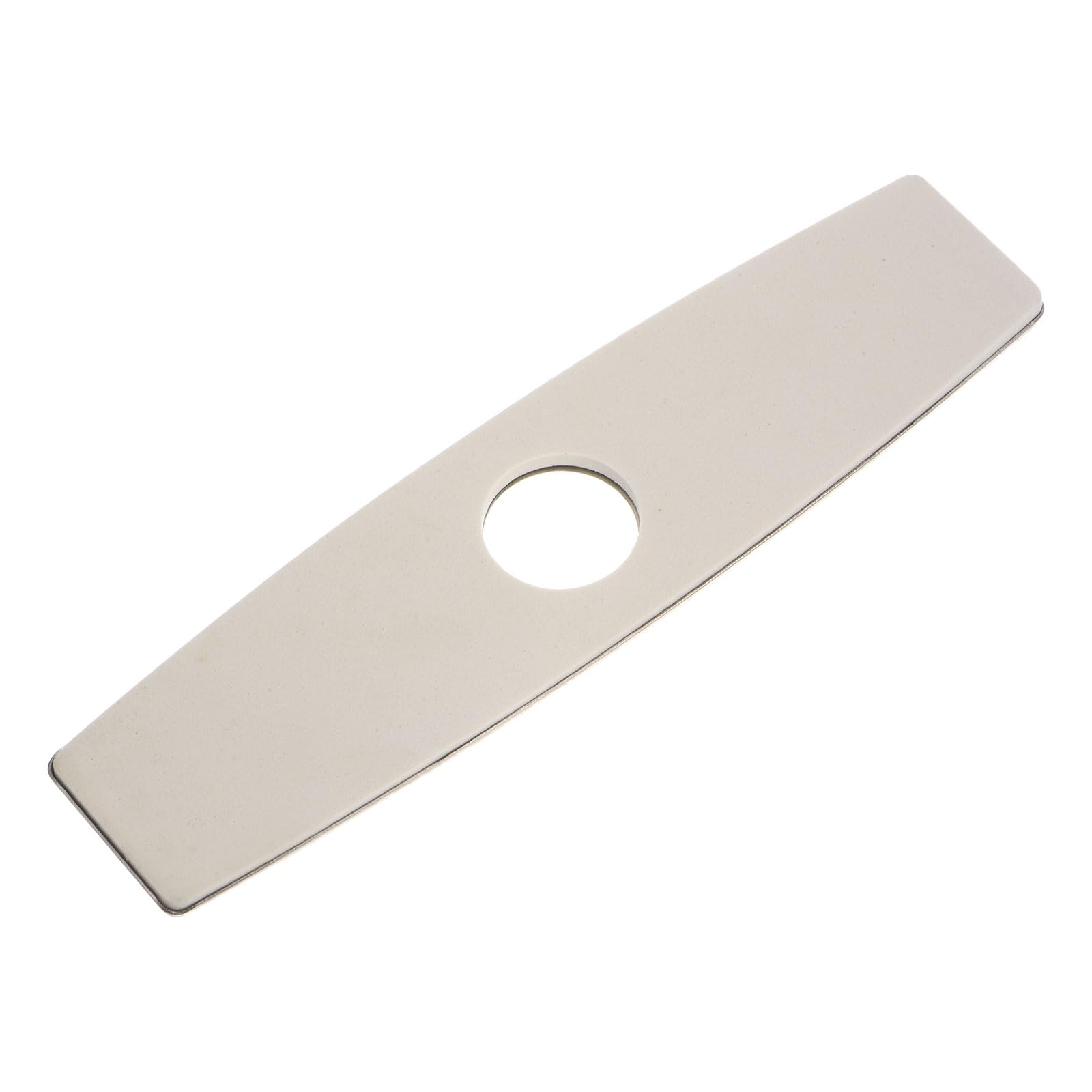 Sourcingmap plaque cache-trou robinet 10" inox argent