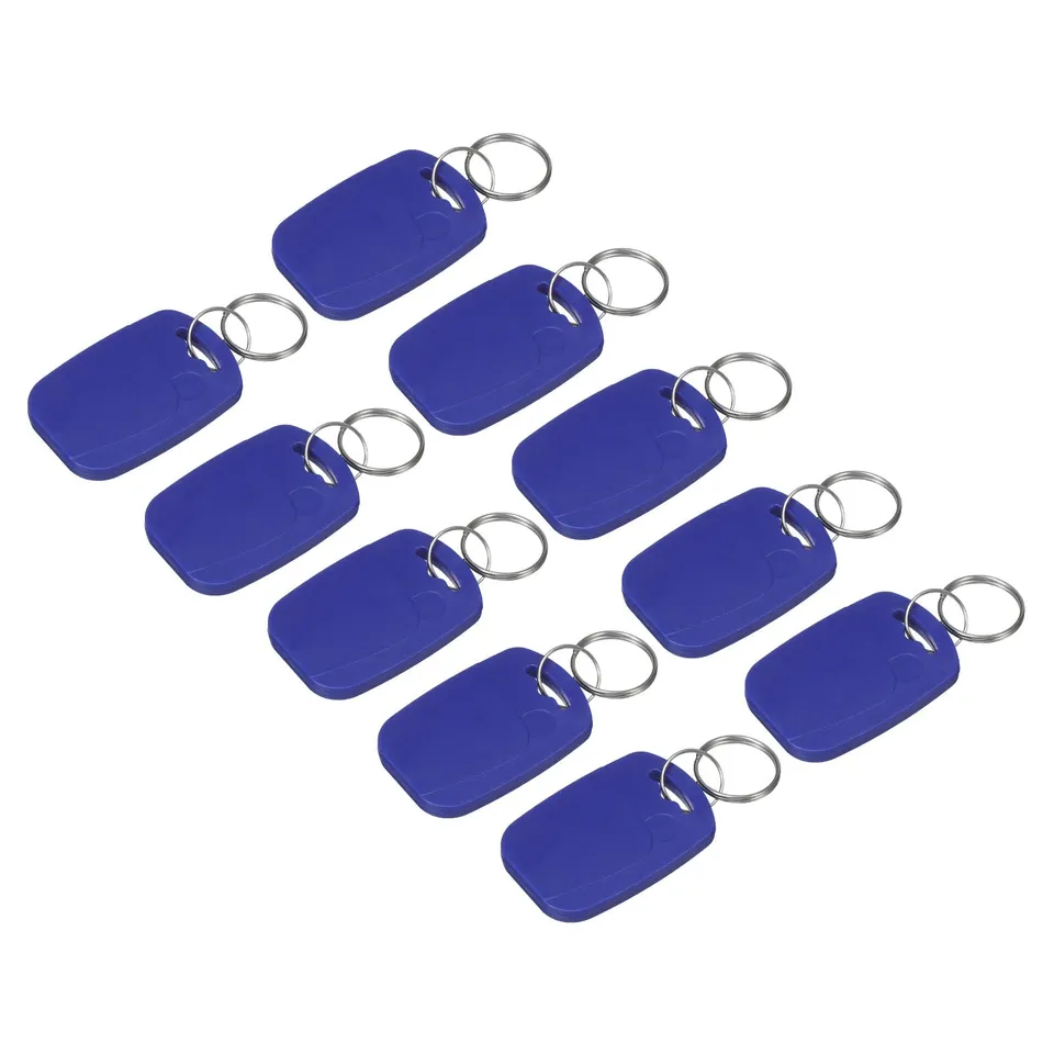 sourcing map M1 porte-cles RFID 13,56 MHz bleu x12 lecture seule
