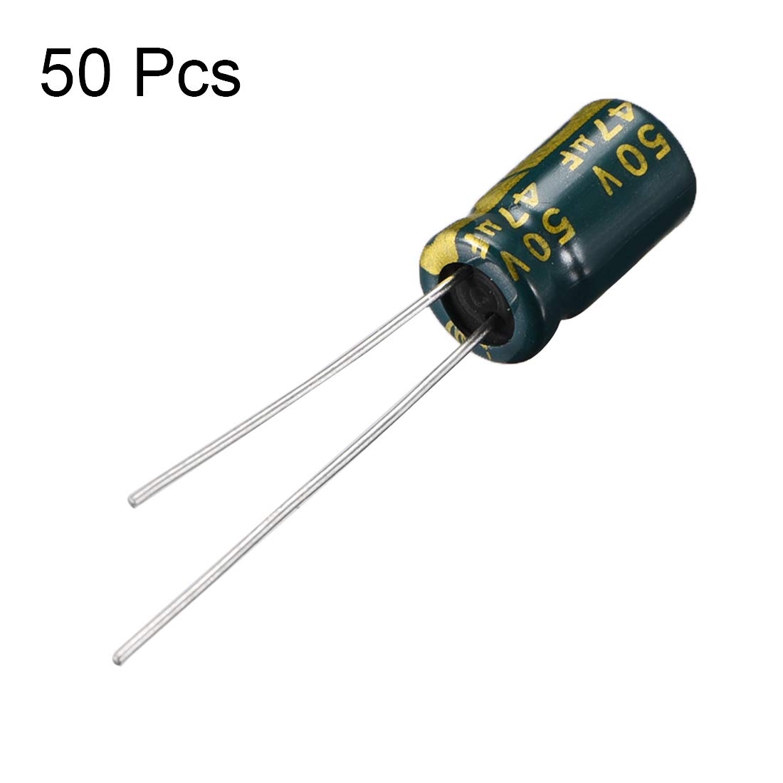 Sourcing Map Condensateur alu faible ESR 47uF 50V lot 50