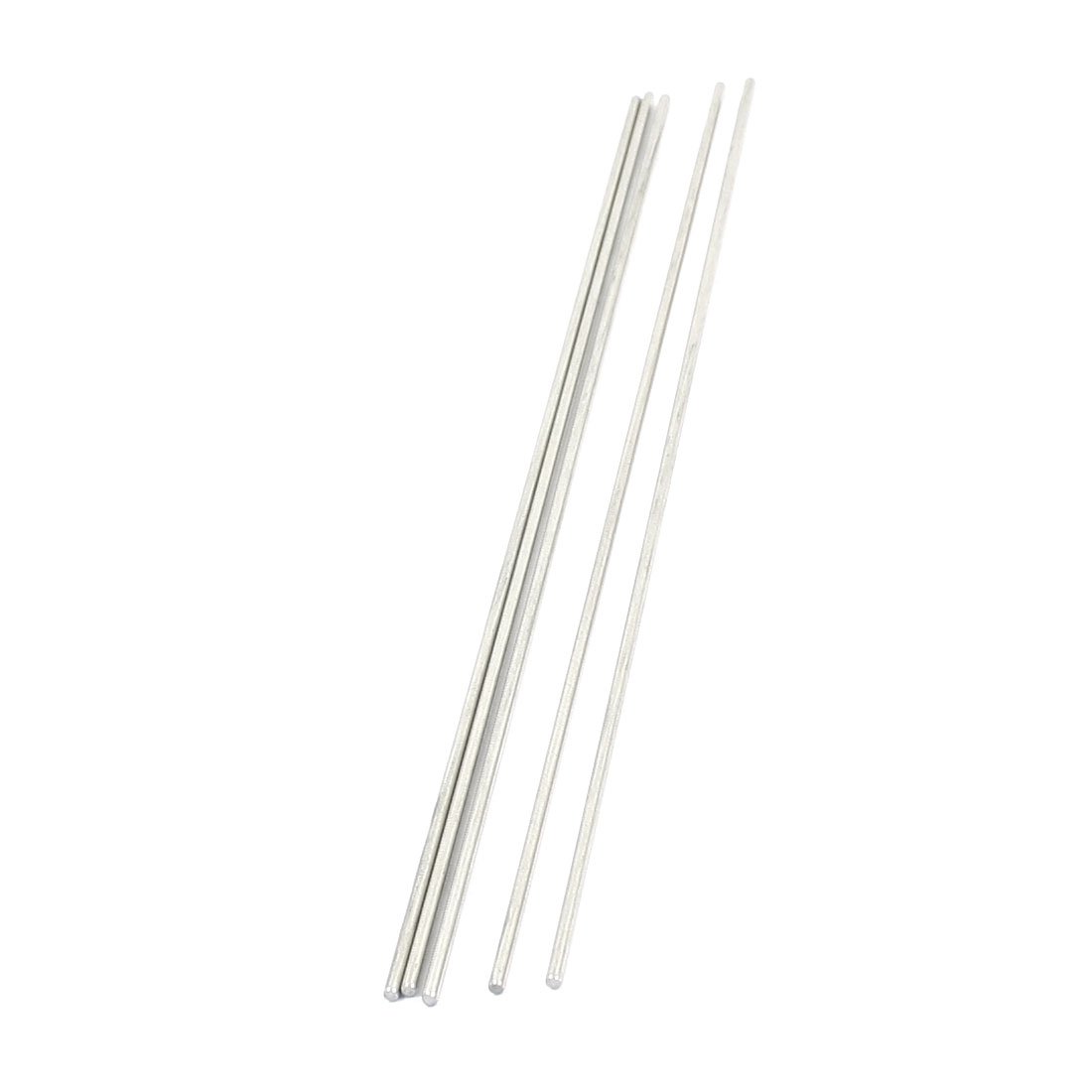 sourcing map Industrial barre ronde inox 200x2mm lot 5