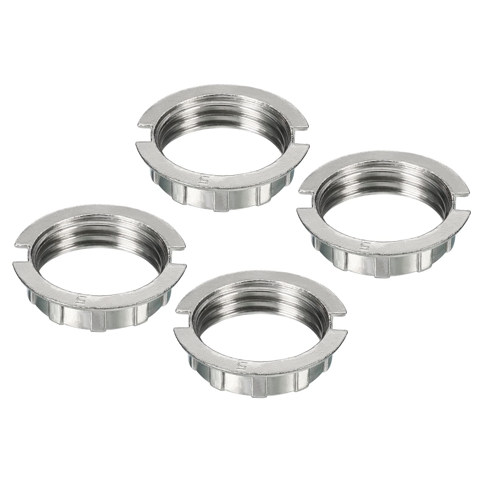 Sourcingmap Industrial anneau douille G9 M20 abat-jour 4pcs blanc