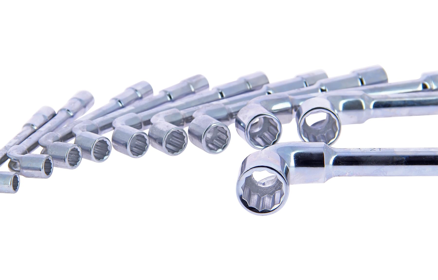 Precision Steel jeu 10 clés à pipe 8-21 mm chrome vanadium
