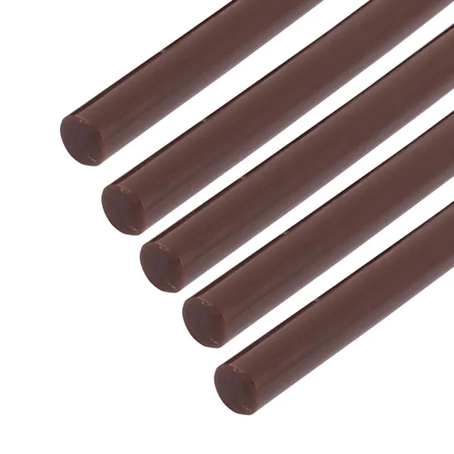 sourcingmap Home Garden bâtons colle chaude marron x5