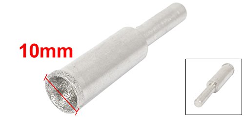 Sourcingmap Fraise Boule Diamant 10mm Outil Rotatif Tige 6mm